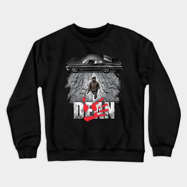 Dean Crewneck Sweatshirt by SixEyedMonster